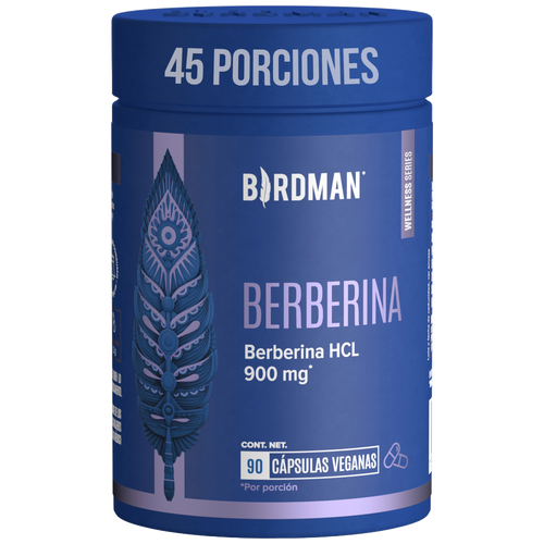 Berberina HCL 900mg - 90 Cápsulas