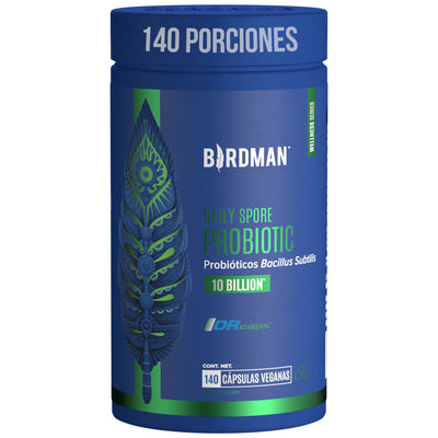 Daily Spore Probiotic - Probióticos con 10 Billones de UFC - 140 Porciones - Pack