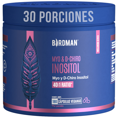 Myo & D-Chiro Inositol - 180 Cápsulas - 30 Porciones