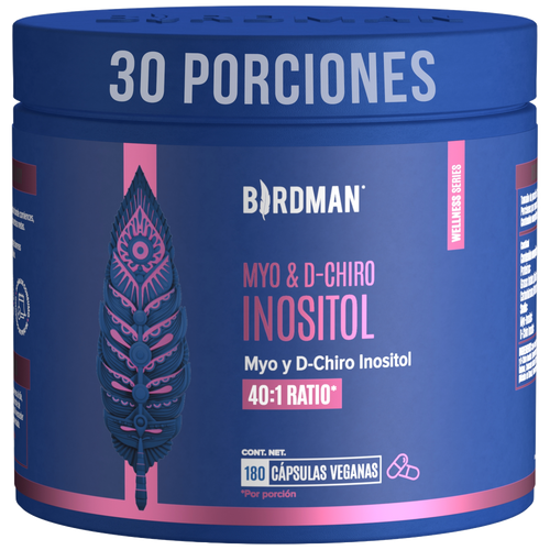 Myo & D-Chiro Inositol - Ratio 40:1 - 180 Cápsulas