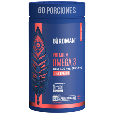 Premium Omega 3 - 120 Cápsulas - 60 Porciones
