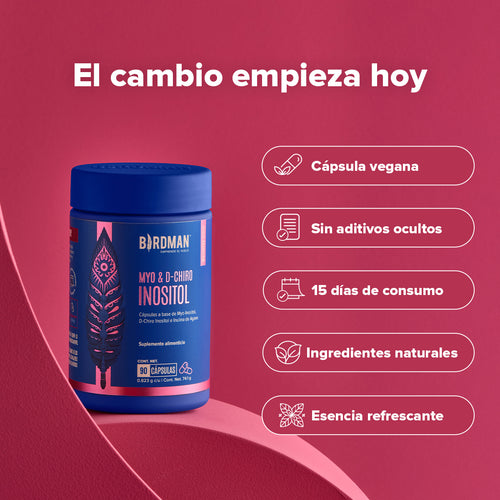 Myo & D-Chiro Inositol - Ratio 40:1 - 90 Cápsulas