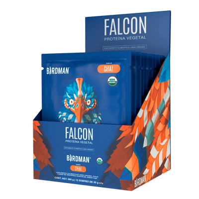 Falcon Protein Chai 12 Pack Sobres