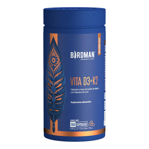 Vitamina D3 + K2 - 150 Cápsulas