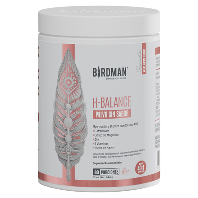 H-Balance: Inositol con Magnesio y Vitaminas - Sin Sabor - 444g