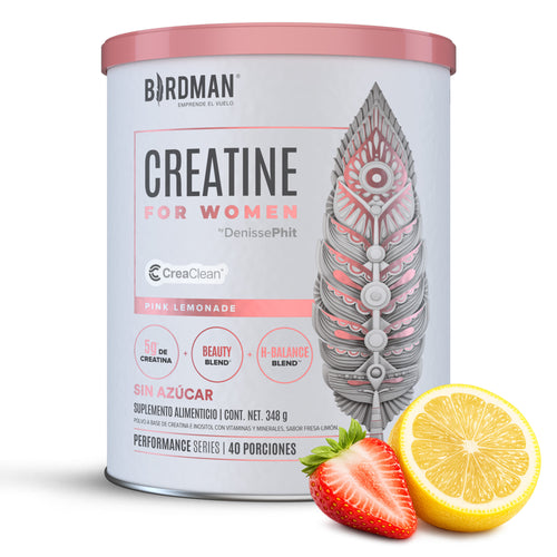Creatine for Women - Sabor Pink Lemonade - 40 Porciones