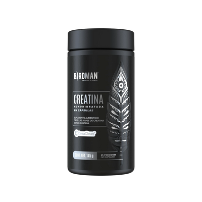 Creatina Monohidratada en Cápsulas - 25 Porciones - 125 Cápsulas