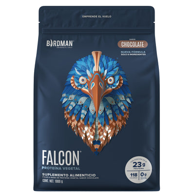 Falcon Protein - Proteína Vegana en Polvo - Chocolate 1.8 kg