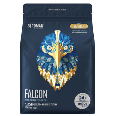 Falcon Protein - Proteína Vegana en Polvo - Vainilla 1.8 kg