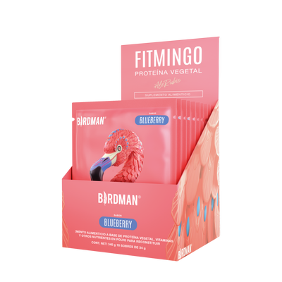 Fitmingo Protein Blueberry 10 pack sobres