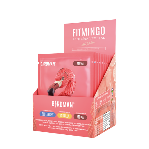 Fitmingo Protein Proteína en Polvo con Inositol & Vitaminas - Sampler 10 pack sobres
