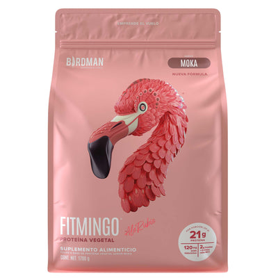 Fitmingo Protein Proteína en Polvo con Inositol & Vitaminas - Moka 1.7 kg