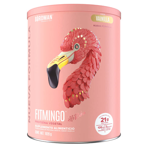 Fitmingo Protein Proteína en Polvo con Inositol & Vitaminas - Vainilla 1.02 kg