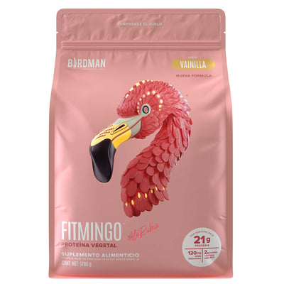 Fitmingo Protein Proteína en Polvo con Inositol & Vitaminas - Vainilla 1.7 kg