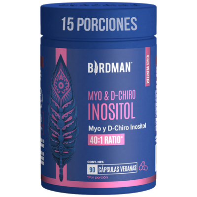 Myo & D-Chiro Inositol - 90 Cápsulas - 15 Porciones