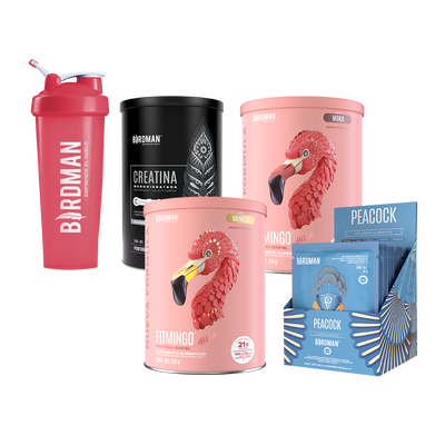 PINK PACK - Fitmingo + Peacock + Creatina Bundle.
