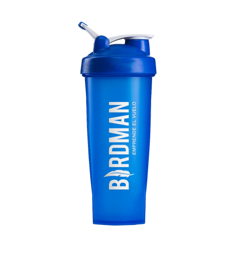 Botella Shaker Birdman Azul