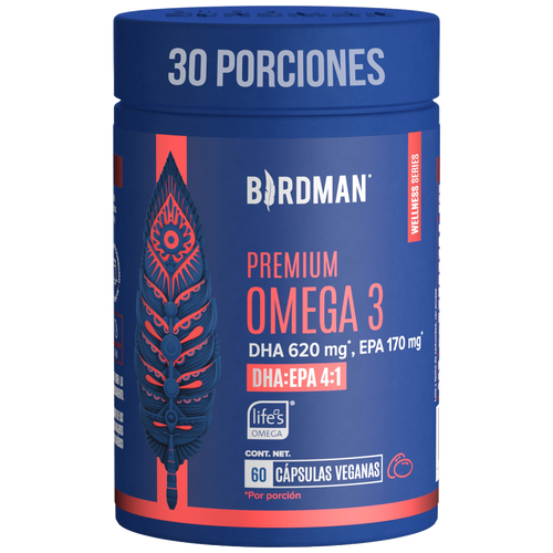 Premium Omega 3 - DHA 620mg & EPA 170mg - 60 Cápsulas