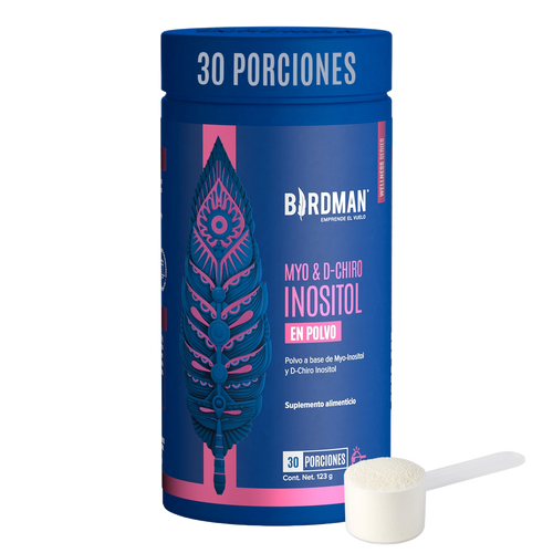 Myo & D-Chiro Inositol en Polvo - Ratio 40:1 - 123 g