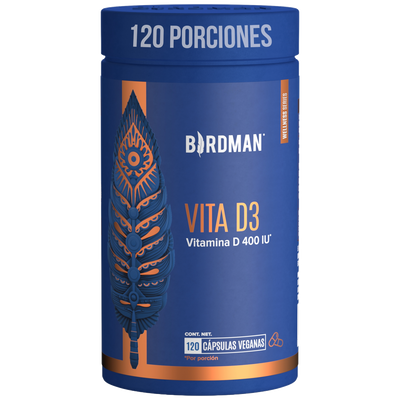 Vitamina D3 - 120 Cápsulas - 120 Porciones