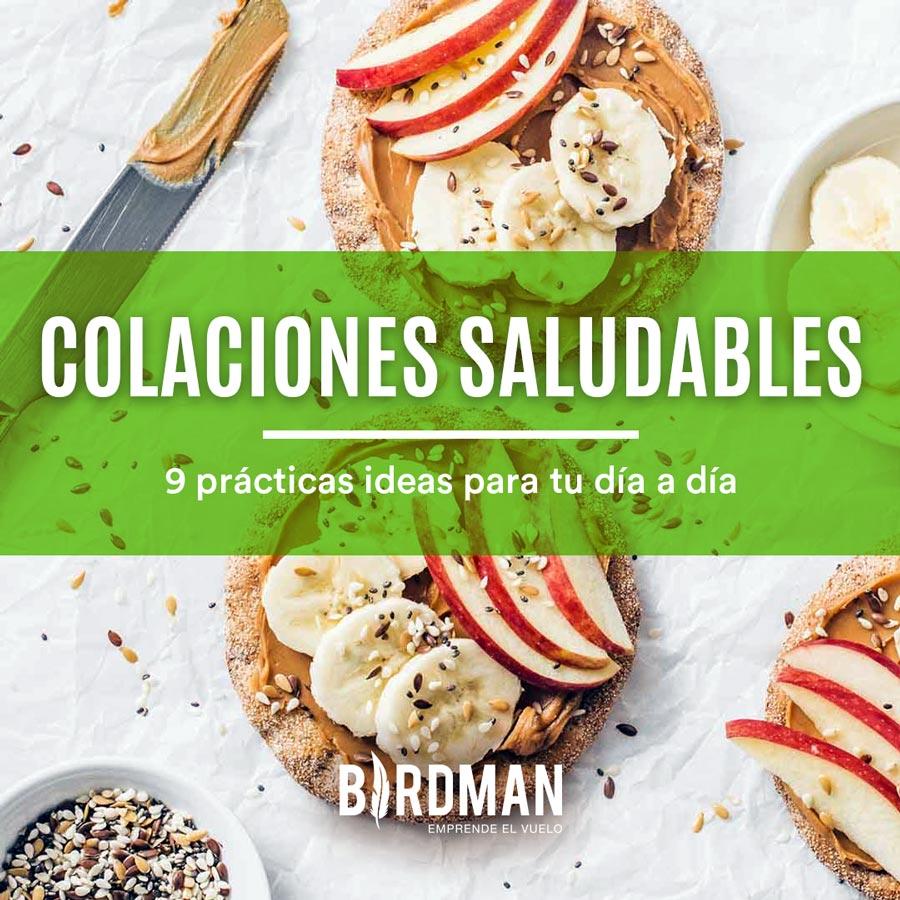 9 Colaciones Saludables Para tu Día a Día | VidaBirdman