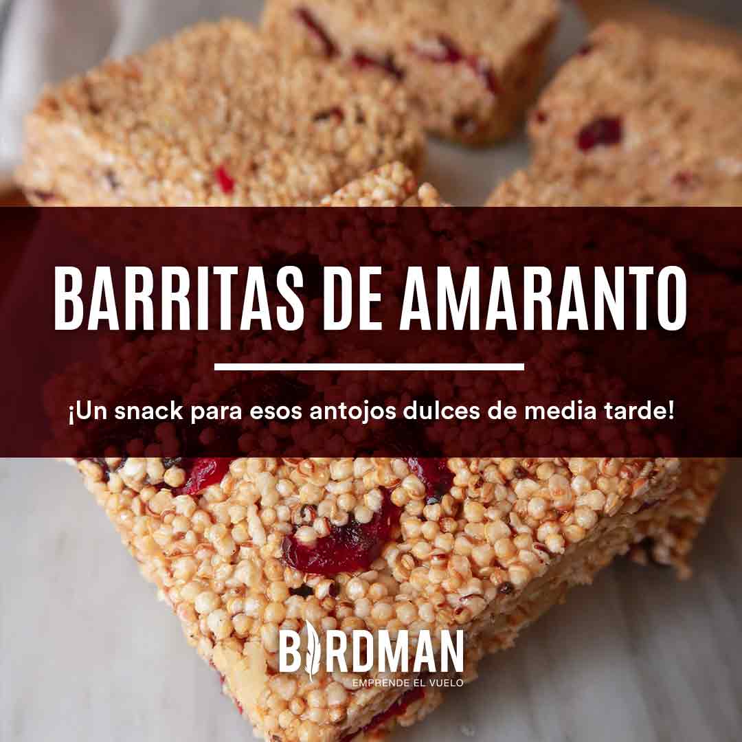 Barritas de Amaranto