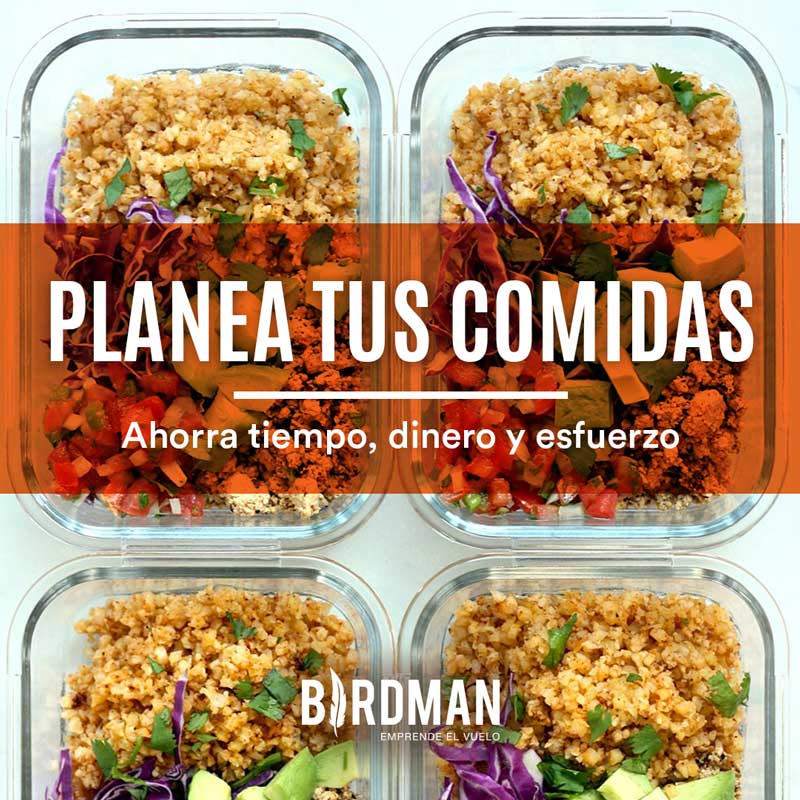 ¡Empieza a Planear tus Comidas!