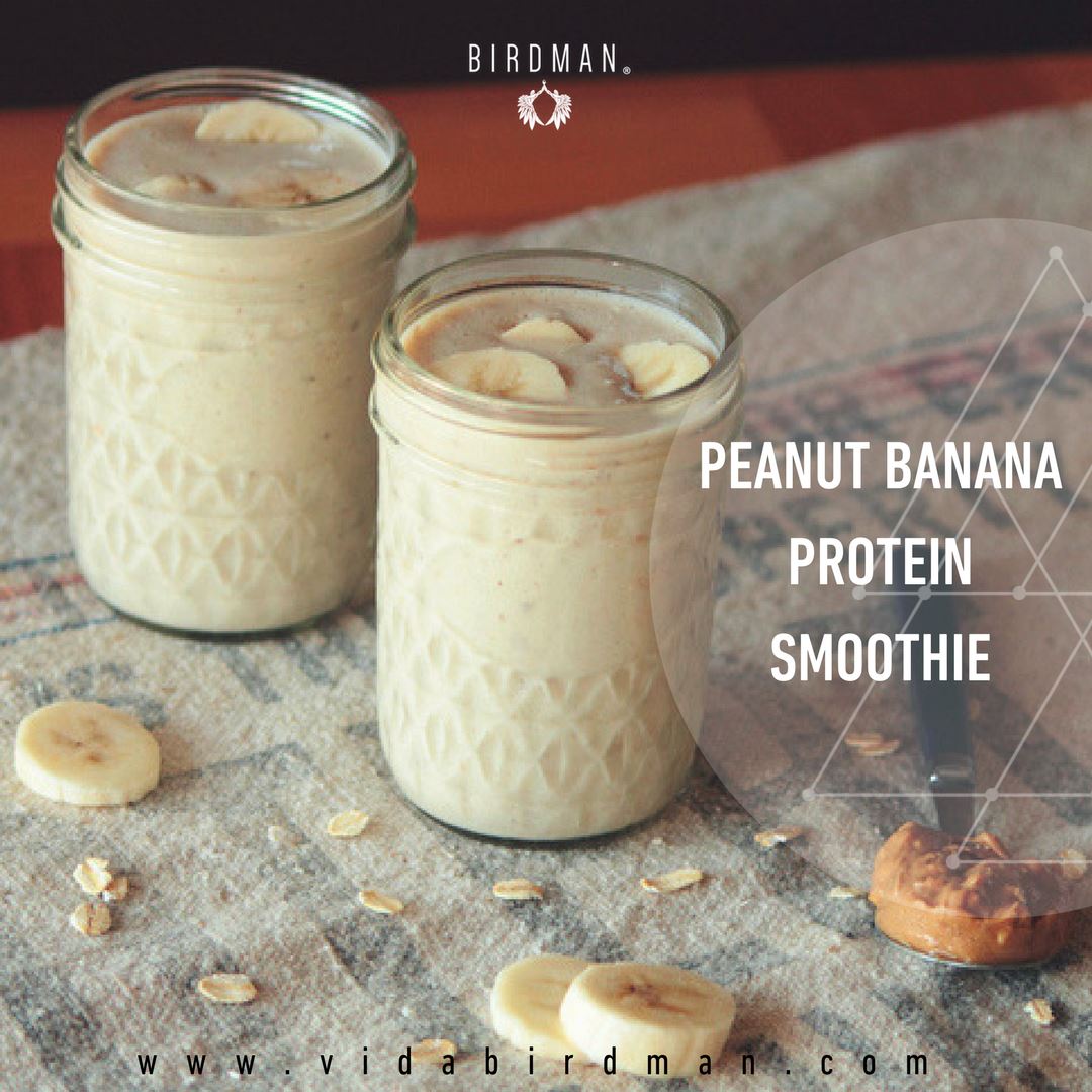 PEANUT BANANA PROTEIN SMOOTHIE