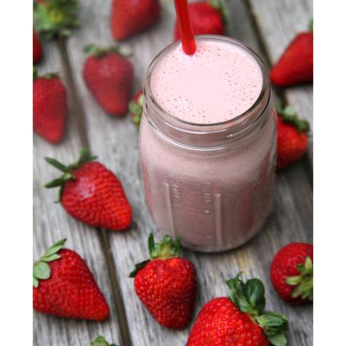 Smoothie de Fresas con Crema