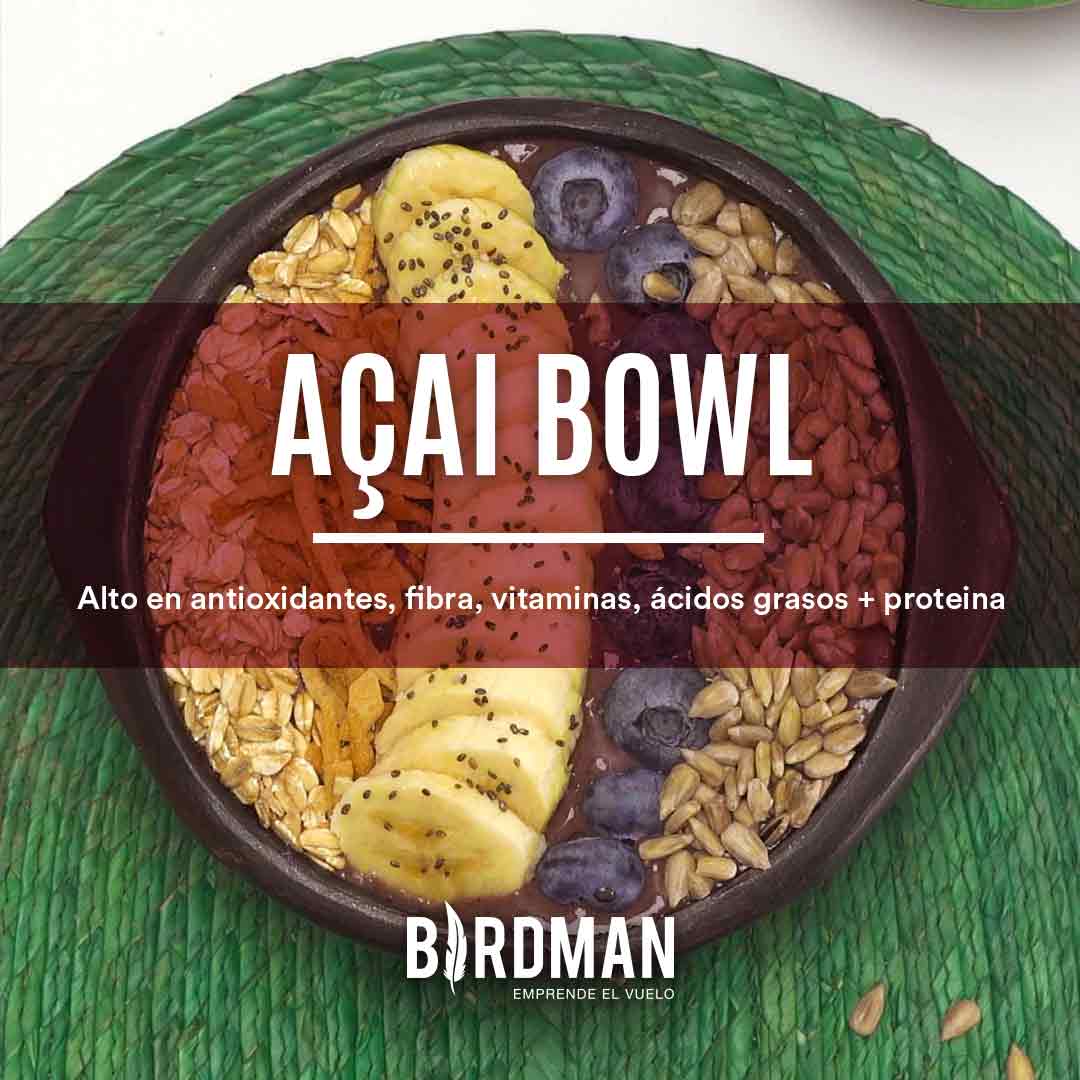 Açai Bowl Alto en Proteína | VidaBirdman