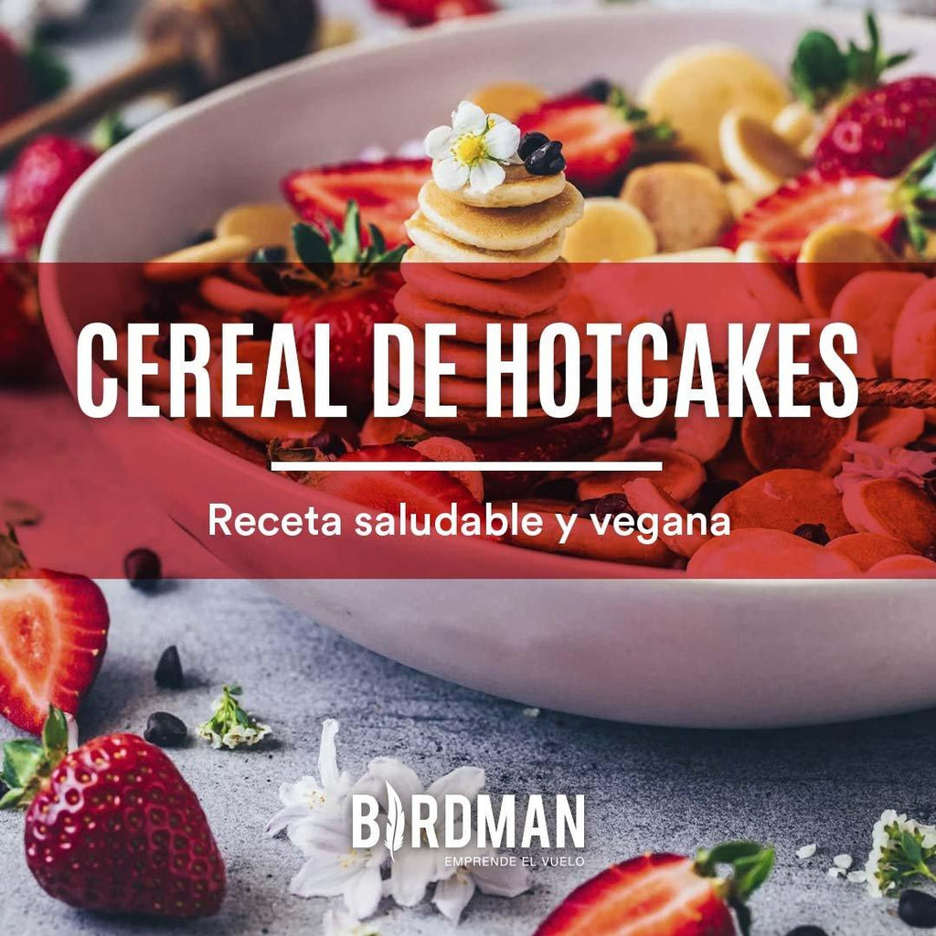 Receta: Cereal de Hotcakes Saludables Veganos