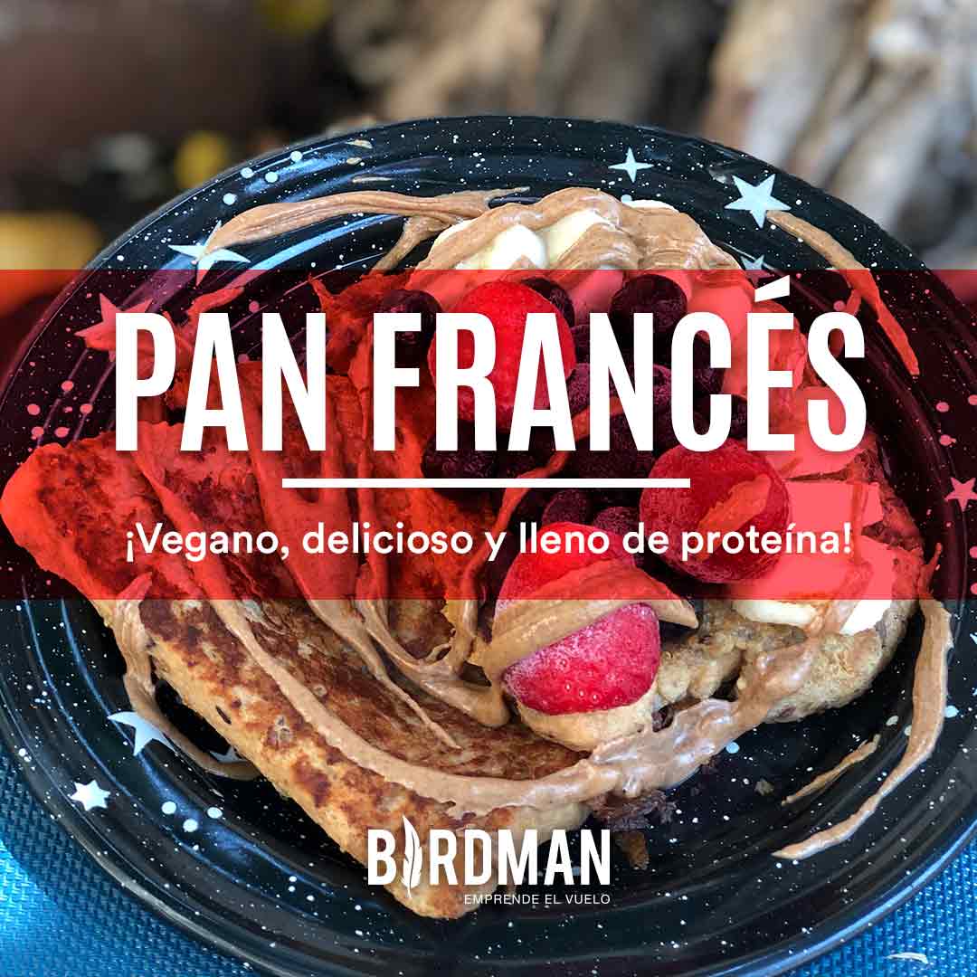 Pan Francés Vegano con Falcon | VidaBirdman