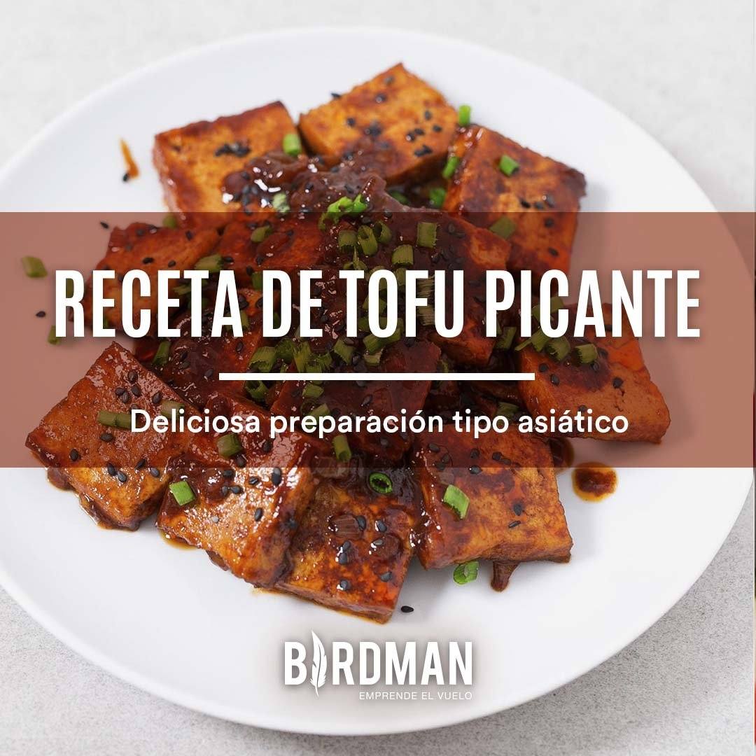 Receta de Tofu Desmenusado Tipo Coreano