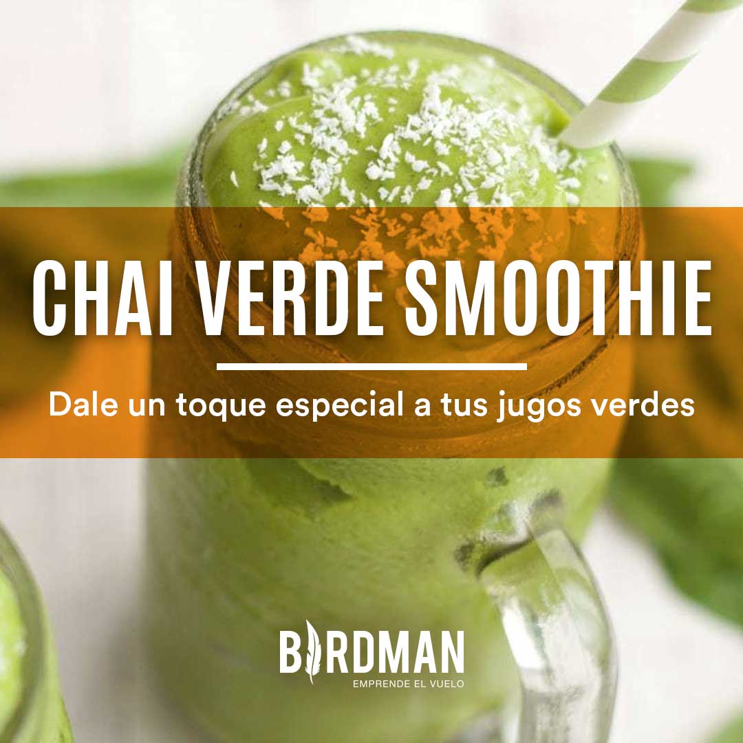 Smoothie Verde con Chai | VidaBirdman