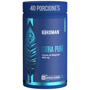 Citrato de Magnesio - 120 Cápsulas - 40 Porciones