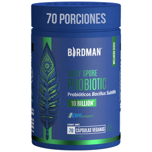 Daily Spore Probiotic - Probióticos con 10 Billones de UFC - 70 Cápsulas - 70 Porciones