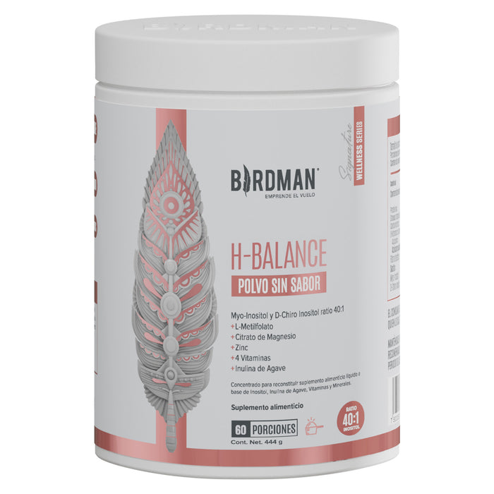H-Balance: Inositol con Magnesio y Vitaminas - Sin Sabor - 444g