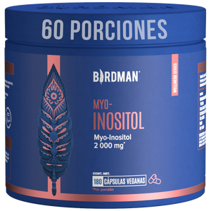 Myo-Inositol - 180 Cápsulas - 60 Porciones