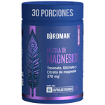 Mag Trifecta 3 en 1: Citrato, Glicinato y Treonato de Magnesio - 90 Cápsulas - 30 Porciones