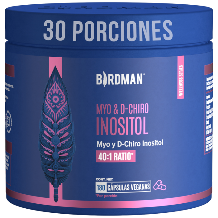 Myo & D-Chiro Inositol - 180 Cápsulas - 30 Porciones