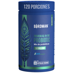 Premium All-In-One Probiotic - Probióticos con 50 Billones de UFC - 120 Cápsulas - 120 Porciones