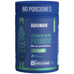 Premium All-In-One Probiotic - Probióticos con 50 Billones de UFC - 60 Cápsulas - 60 Porciones