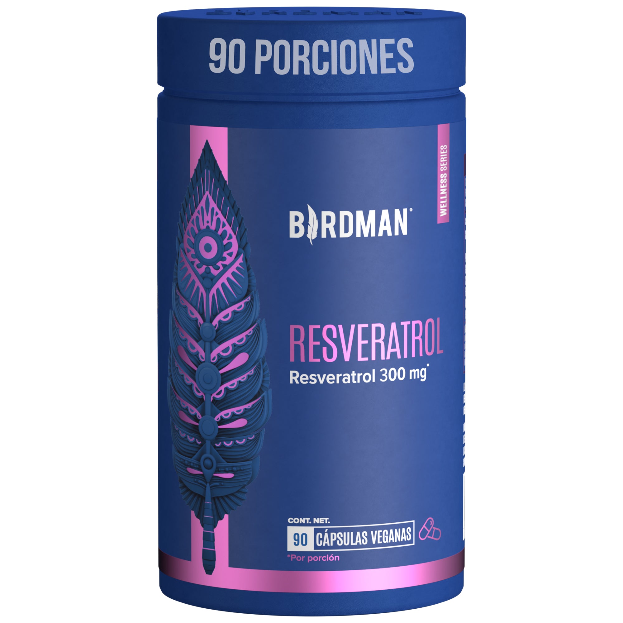 Resveratrol - 90 Cápsulas - 90 Porciones