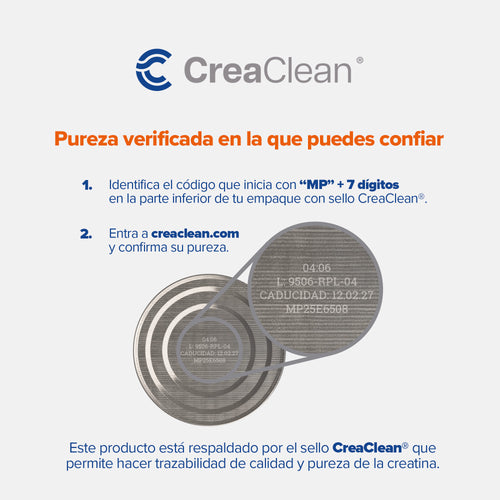Creatina Monohidratada 450 g - 90 Servicios