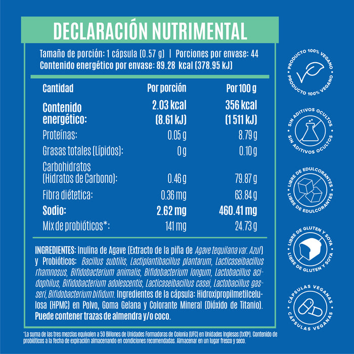Premium Probiotics 44 Cápsulas