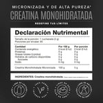 Creatina Monohidratada 450 g - 90 Servicios