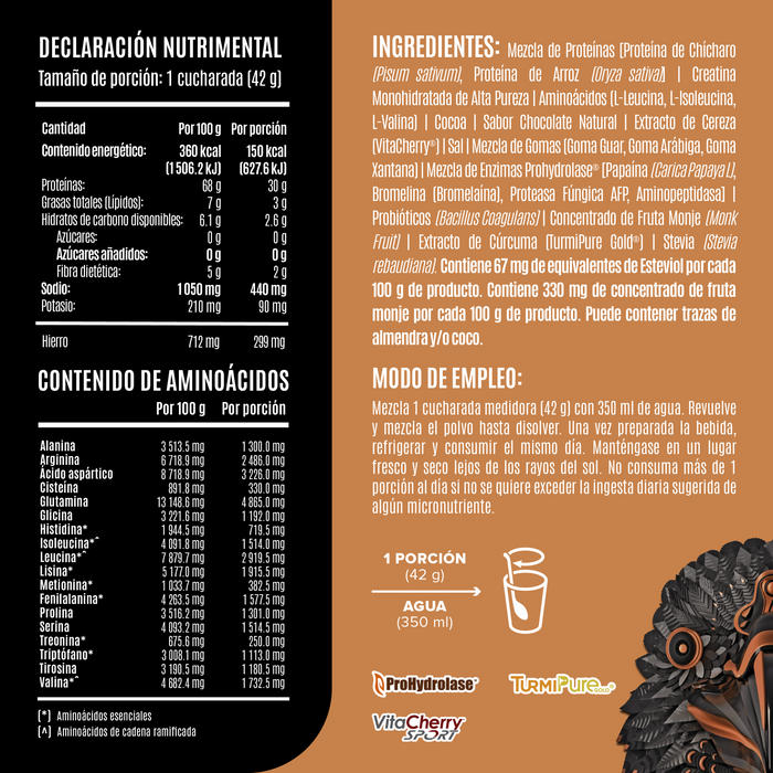 Falcon Performance Choco Bronze 1.14 kg - 30 Servicios