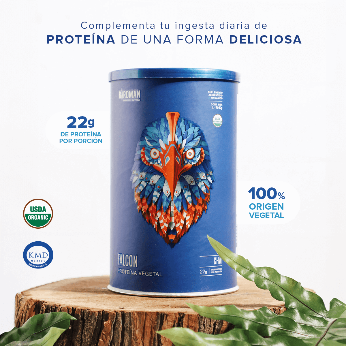 Falcon Protein Chai 1.17 kg - 39 Servicios