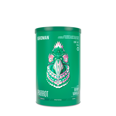 Parrot Greens & Protein Berry Vainilla 210 g - 7 Servicios