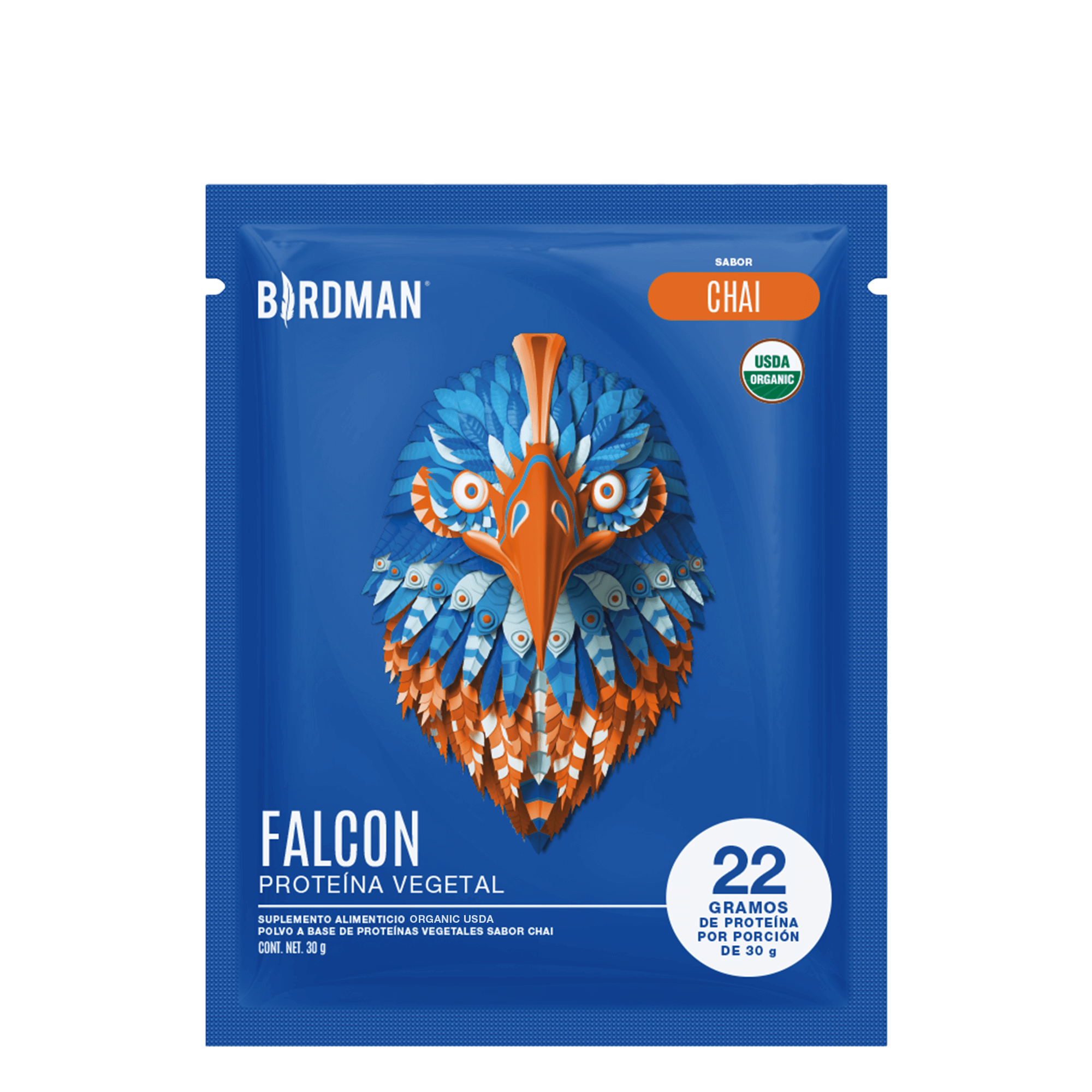 Falcon Protein Chai 12 Pack Sobres